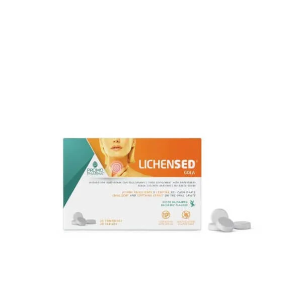 Lichensed Balsamico Kehle 20 Tabletten
