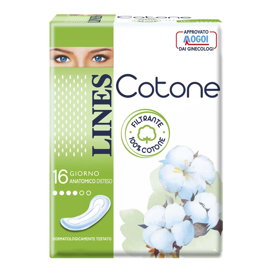 LINES Algodón Anat.Dist.GG 16pcs