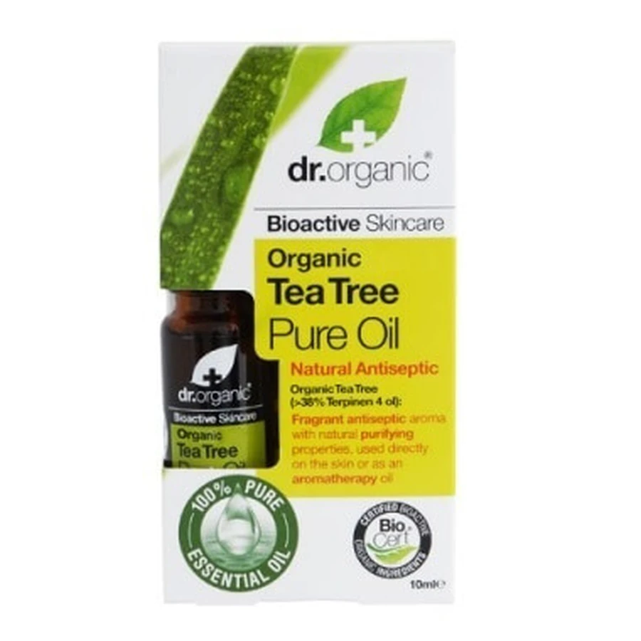 Dr Organic olejek z drzewa herbacianego 10ml: ceny i cechy