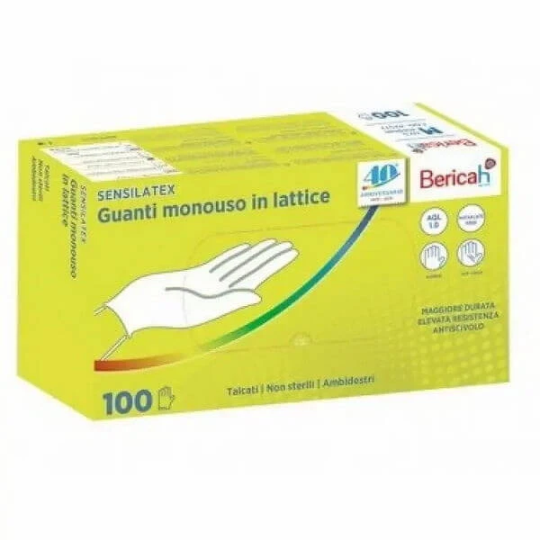 LATT TALC S HANDSCHUHE 100PCS SENSILA