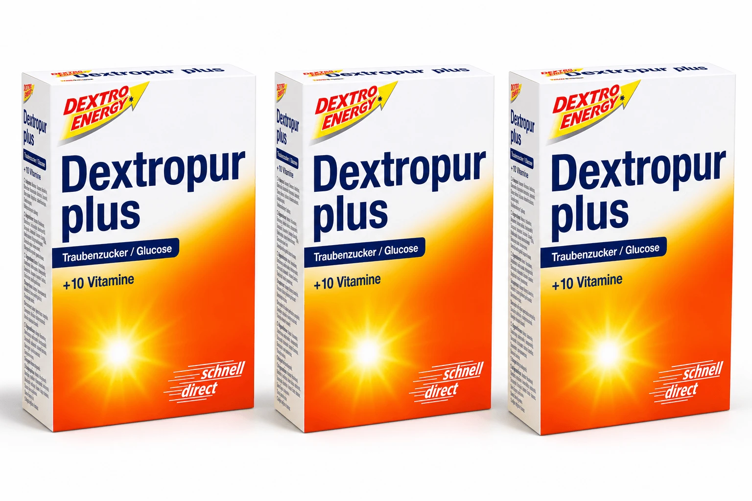 Dextropur Plus 10 Vitamine 3x400 g