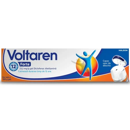 Voltaren Forte, 23,2 mg/g gel, 2x150 g, Gsk