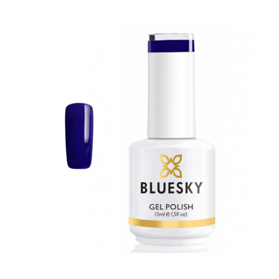 Semi-permanenter Nagellack Bluesky UV Midnight 15ml