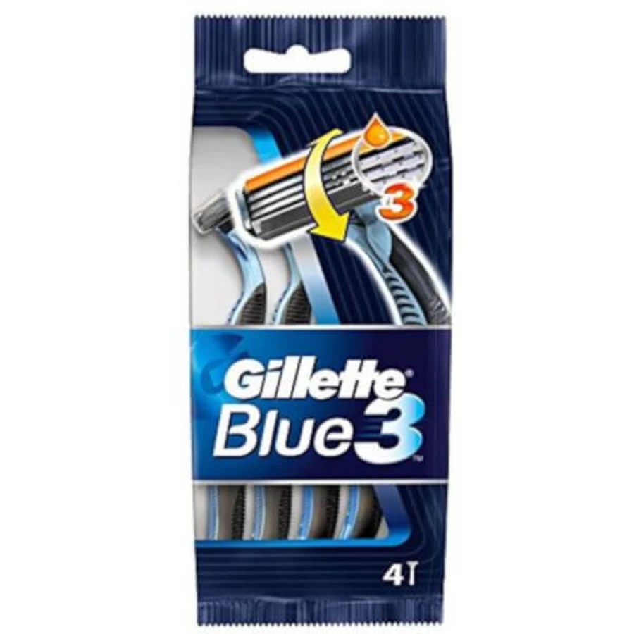 Gillette Blue 3 de unică folosință 4 bucăți