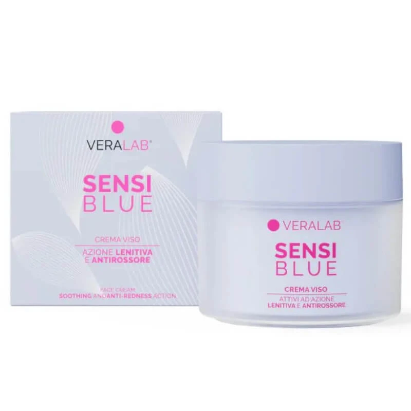 VeraLab Sensi Blue beruhigende und Anti-Rötungen Gesichtscreme 50 ml
