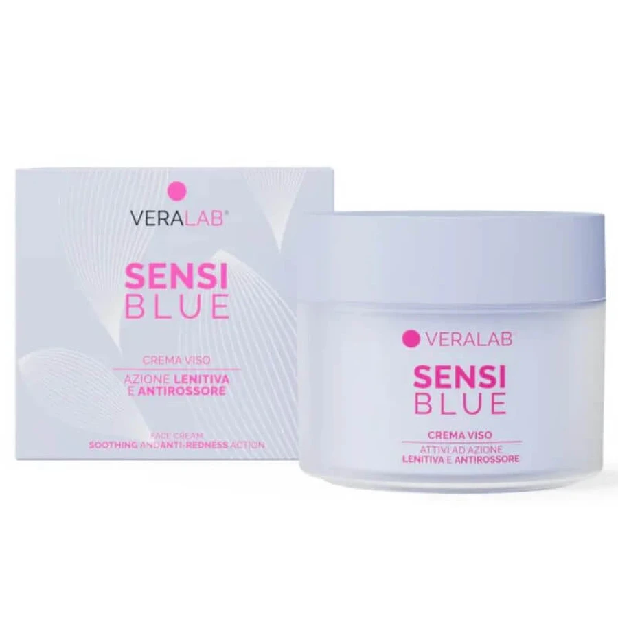 VeraLab Sensi Blue beruhigende und Anti-Rötungen Gesichtscreme 50 ml