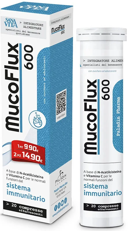 Sanavita Mucoflux 600 20cps Ef
