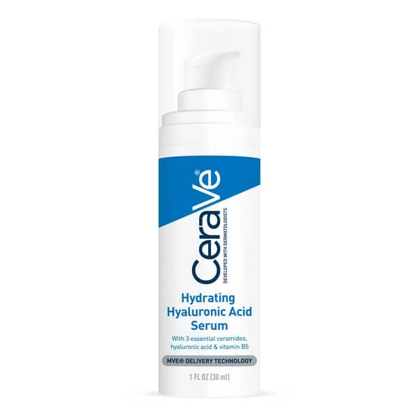 CeraVe Hyaluronsäure Feuchtigkeitsspendendes Gesichtsserum 30ml Nicht komedogen Duftstofffrei