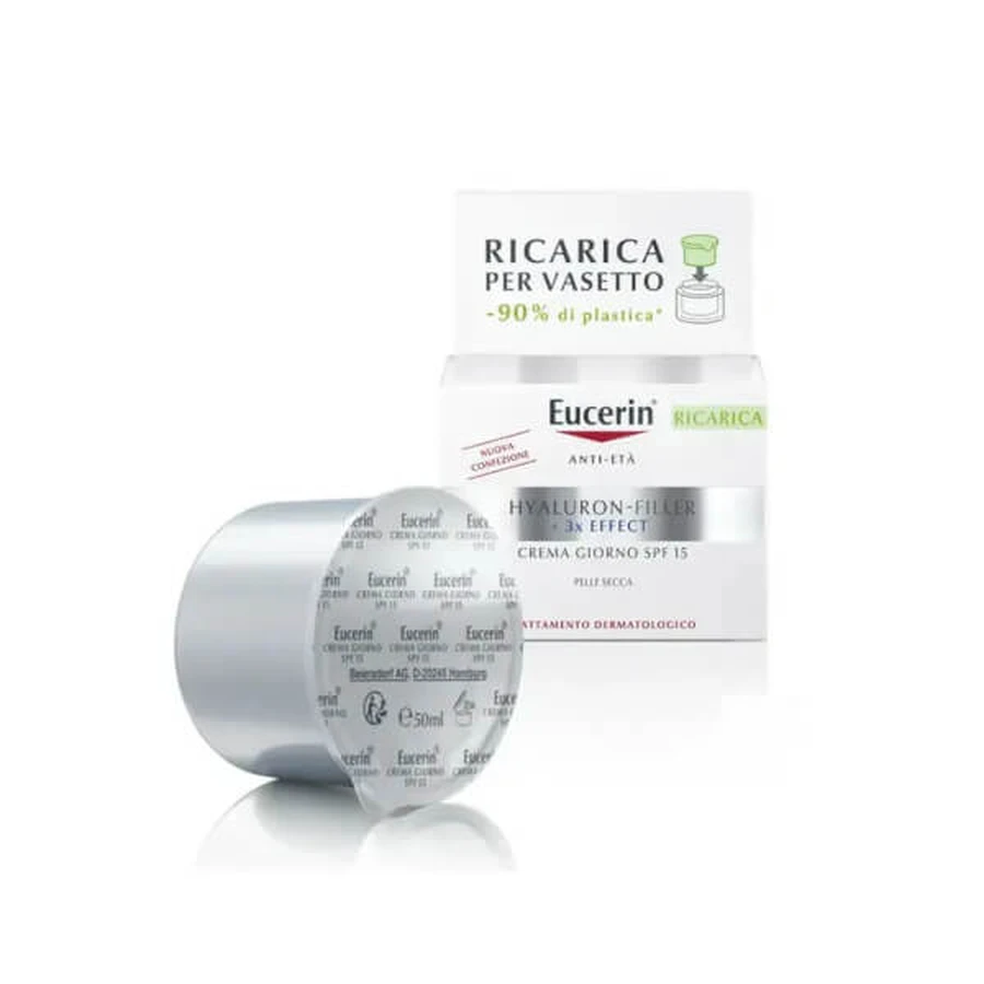 Eucerin Hyaluron Filler Cremă de zi SPF15 Refill 50ml