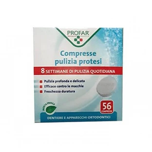 Profar® Tablete pentru curățarea protezei dentare 56 bucăți