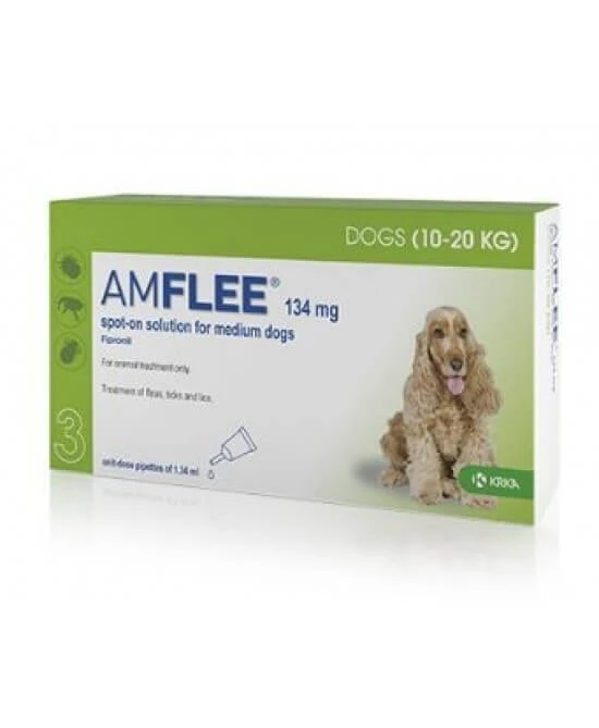 AMFLEE SPOT ON 3PIP 134MG VET