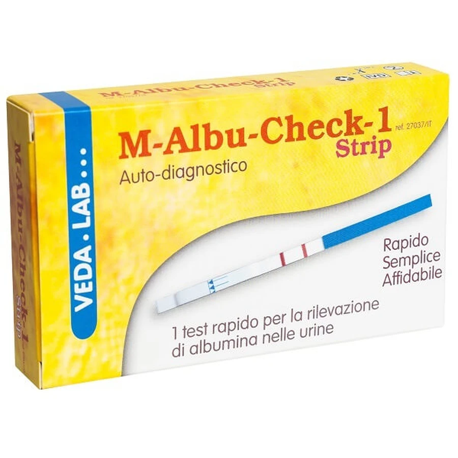M-ALBU-CHECK-1 Strip 1pz