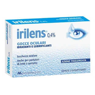 Irilens Picături oculare hidratante și lubrifiante 15 monodoses