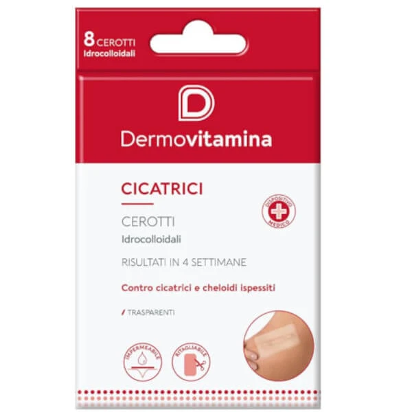 Dermovitamin Narben Hydrokolloidpflaster 8 Pflaster