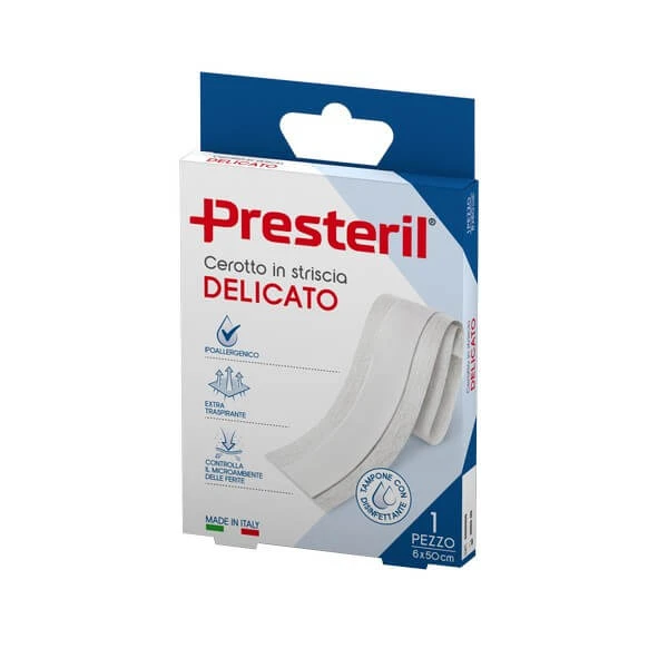 PRESTERIL Sanfter Pflasterstreifen 6x50cm - 1 Stück