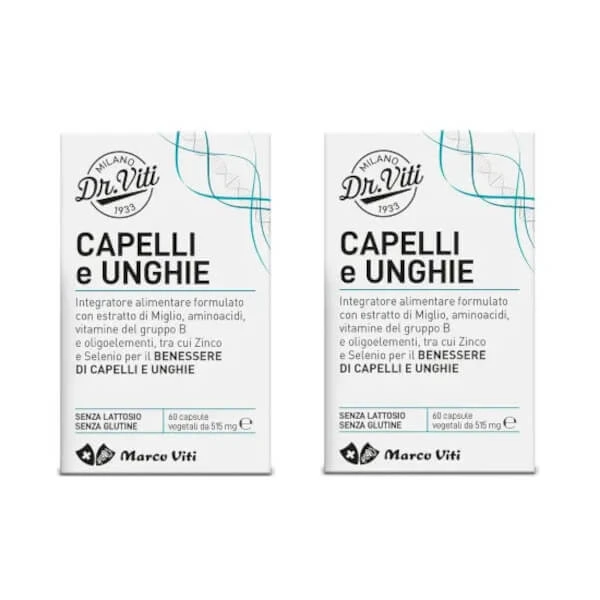 Dr Viti Kombinierte Haare und Nägel 2x60 Kapseln