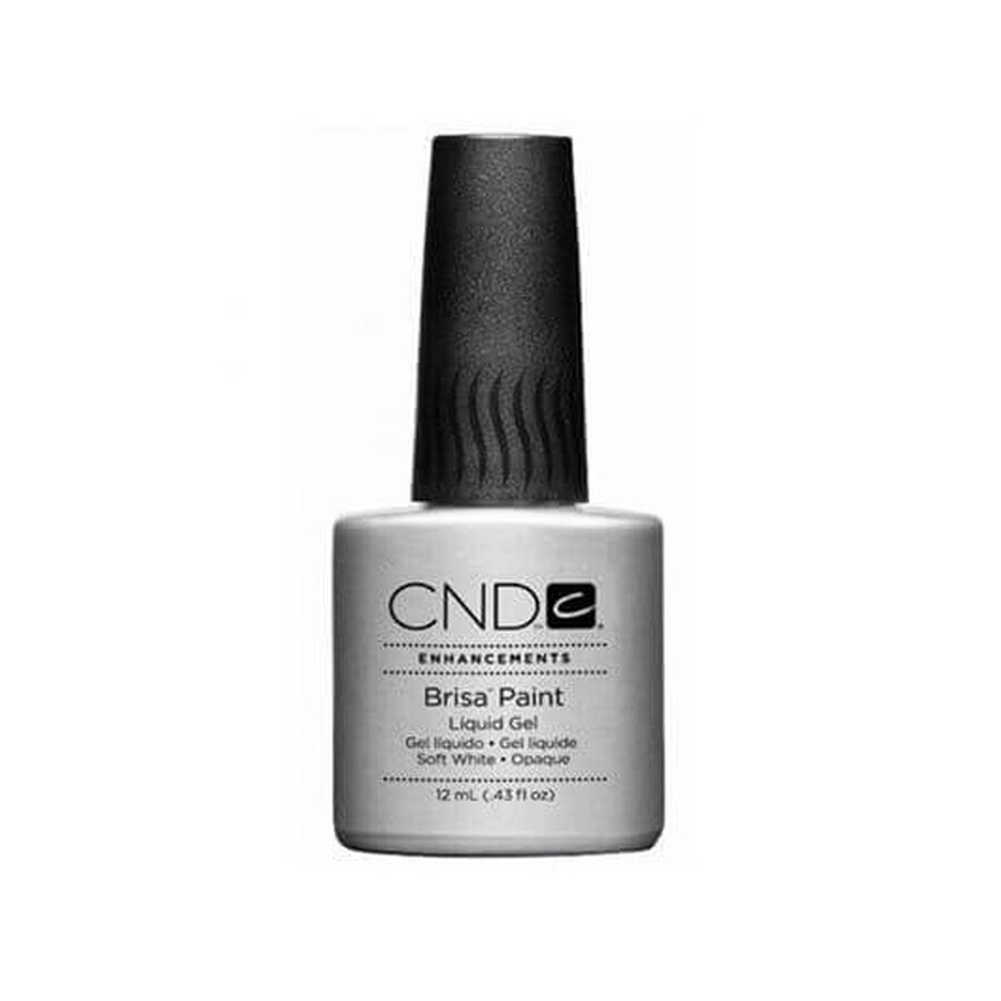 CND Liquid Gel Brisa Paint Soft White Deckend 13ml