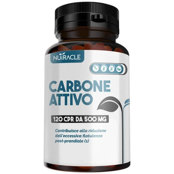 Nutracle Aktivkohle 120 Tabletten