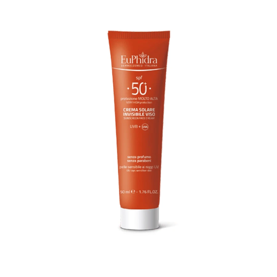 Invisible Zonnebrandcrème Gezicht Euphidra 50ml