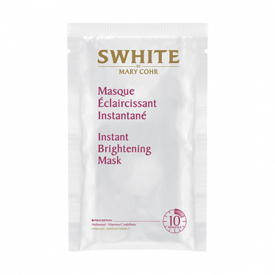 Mary Cohr Swhite Instant Brightening Anti-Kopf-Aufhellung Gesichtsmaske 7x40ml