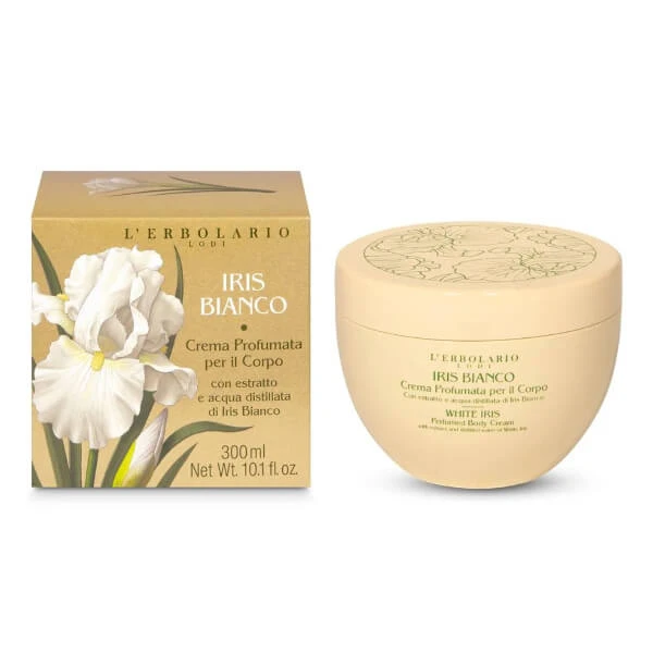 L'Erbolario Iris Bianco - Duftende Körpercreme