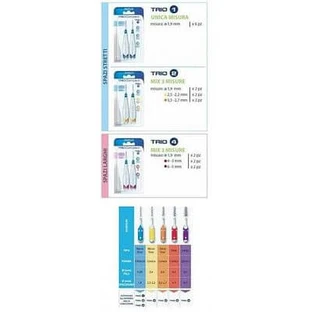 Elgydium Clinic Trio Compact Narrow Spaces Mix 6 sztuk
