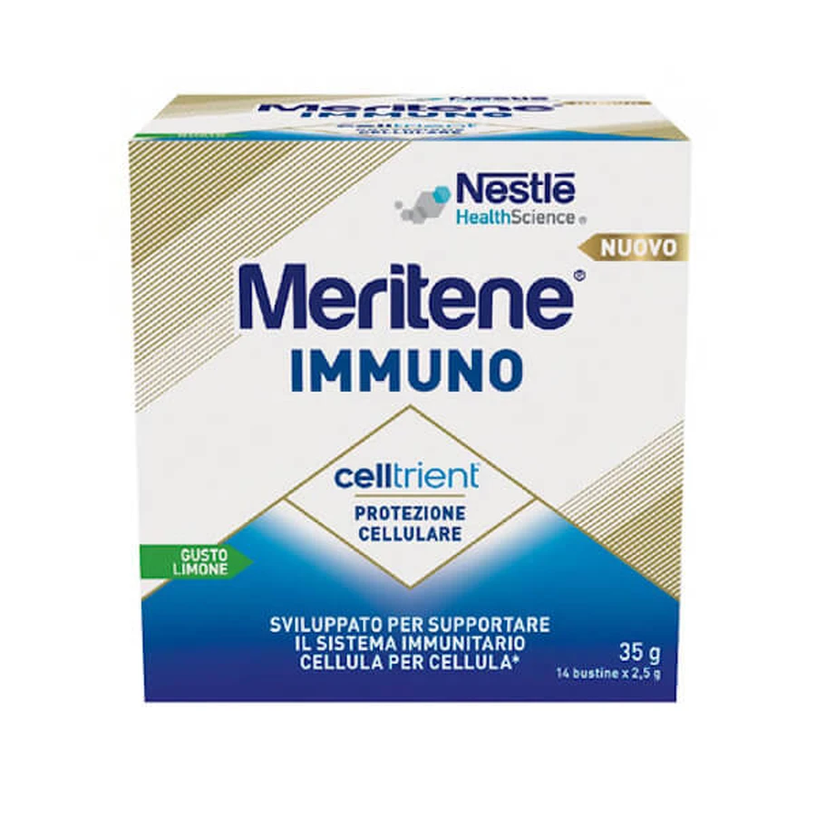 Meritene Immuno 14 saszetek 2,5 g: ceny i cechy