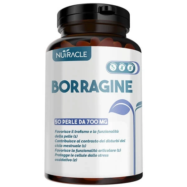 Nutracle Borretsch 50 Perlen