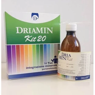 Driamin Kit 20 Botella Vacía Con Vaso Medidor + Etiqueta Y Prospecto