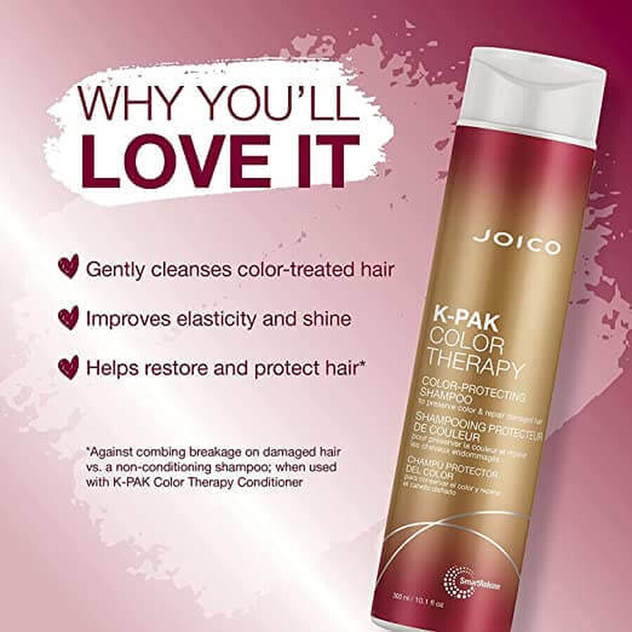 Joico K-Pak Color Therapy Shampoo for coloured and damaged hair 300ml 