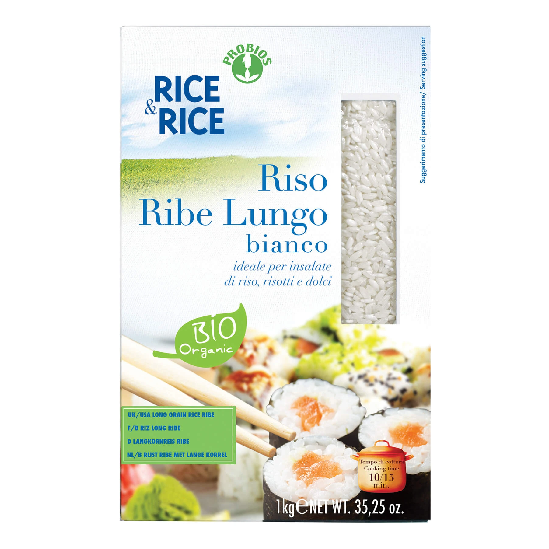 R&R WHITE RIBE LONG RICE 1KG