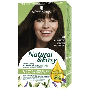 NATURAL &amp; EASY 580 CASTANO SCURO N