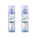 Klorane Duo Shampoo Secco Lino Bipack 2x150ml