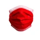 Masques chirurgicaux 10 pièces Rouge