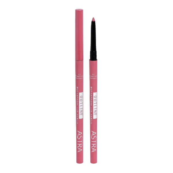 Astra Outline Waterproof Lip Pencil Nr. 02 Think Pink Lang anhaltend