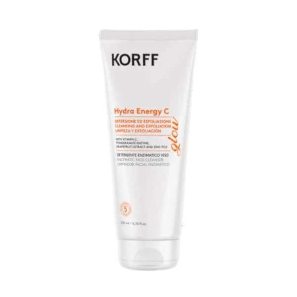 Korff Hydra Energy C Glow Enzymatisches Reinigungsgel Peeling Gesicht 200 ml