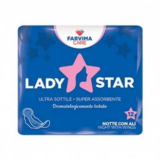 Ladystar Noche Alas Como 12pcs