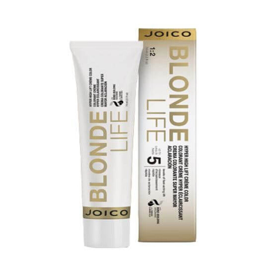 Vopsea de par demipermanenta joico Blonde Life Quick Tone Liqui Creme Sand 74g