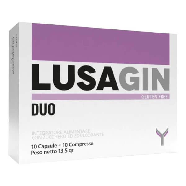 Lusagin Duo 10 Kapseln + 10 Tabletten - Harnwege und Abwehrkräfte