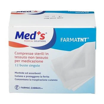Vliesstoff komprimierte Gaze Meds 7.5x7.5 12 Stück Peel Open