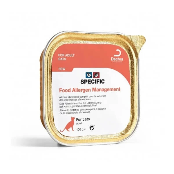 SPECIFIC FDW Food Allergen Katzenfutter 7×100g