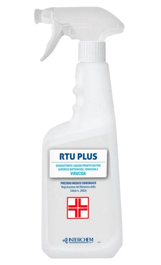 INTERCHEM RTU PLUS VIRUZIDES DESINFEKTIONSMITTEL REINIGER 750 ML