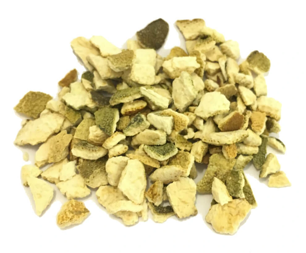 Bitterorange in Kräutertee aus grüner Fruchtwand geschnitten 100 g