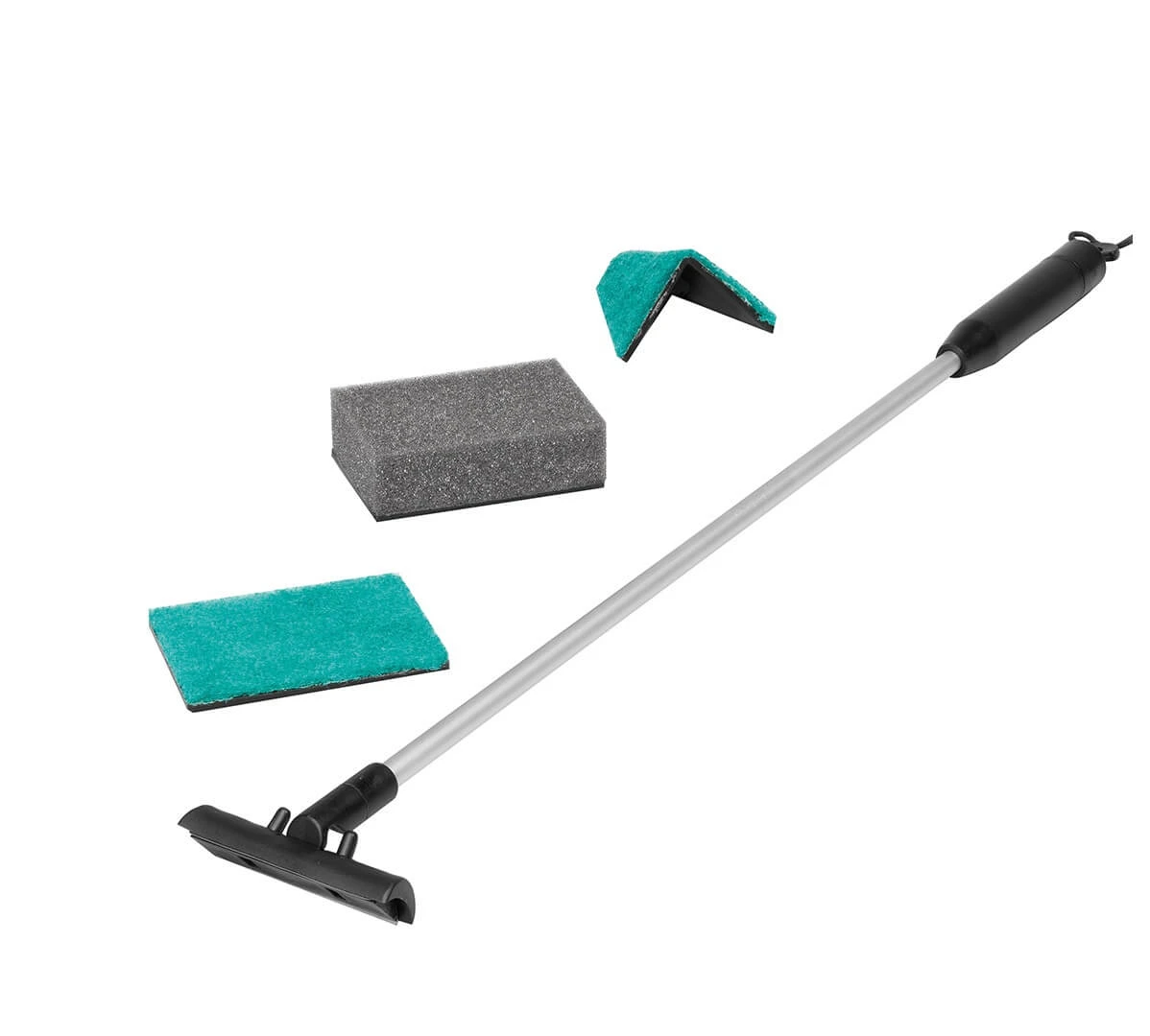 MANTOVANI FISCHGLAS-REINIGUNGSSET 4IN1 ALUMINIUM 50 CM