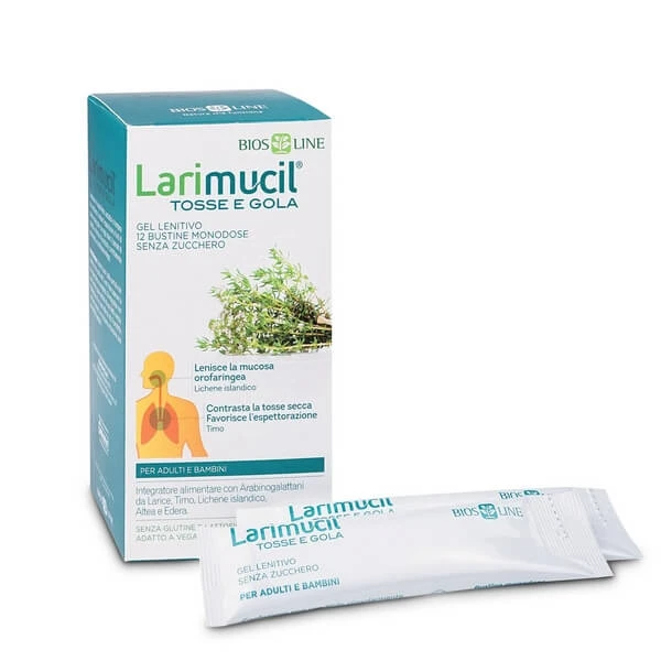 Larimucil Hals Husten 12 Beutel 10 Ml