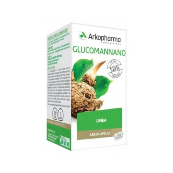 Glucomannan 130 Kapseln Arkocapsule