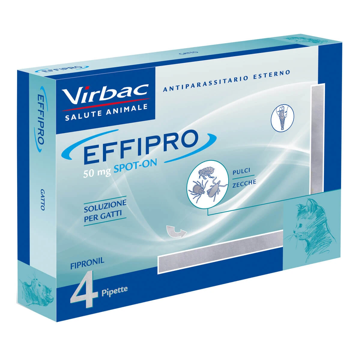 EFFIPRO DUO SPOT-ON KATZEN 4PIP
