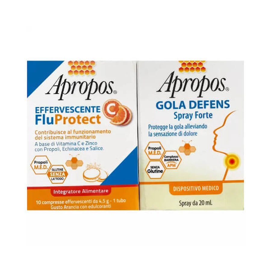 Apropos Gola Defense Strong Spray + Effervescent FluProtect: ceny i cechy