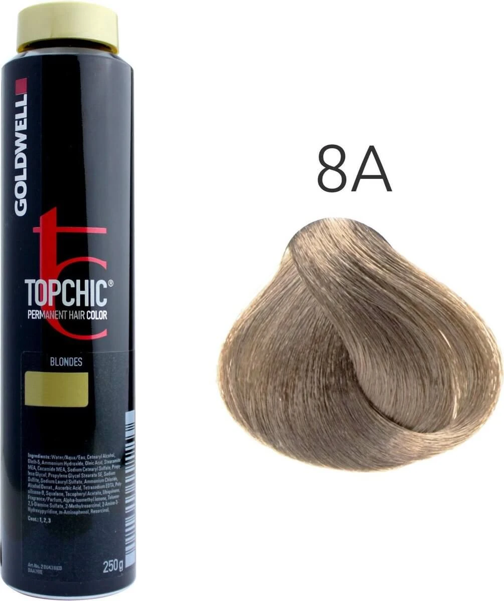 Goldwell Top Chic Dose 8A Dauerhafte Haarfarbe 250ml