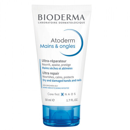 Bioderma Atoderm Handcreme, 50 ml